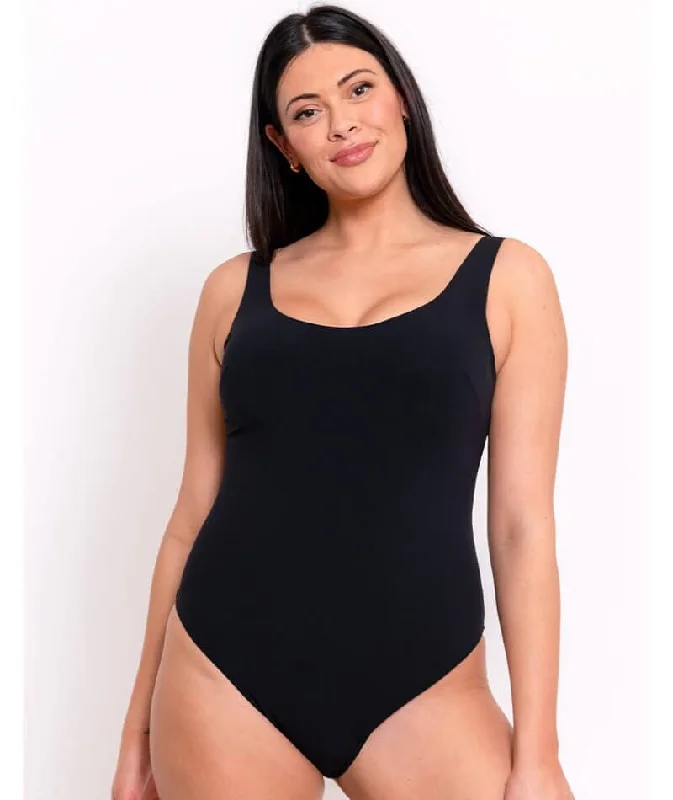 Curvy Kate Deep Dive Non-Wired Swimsuit - Black