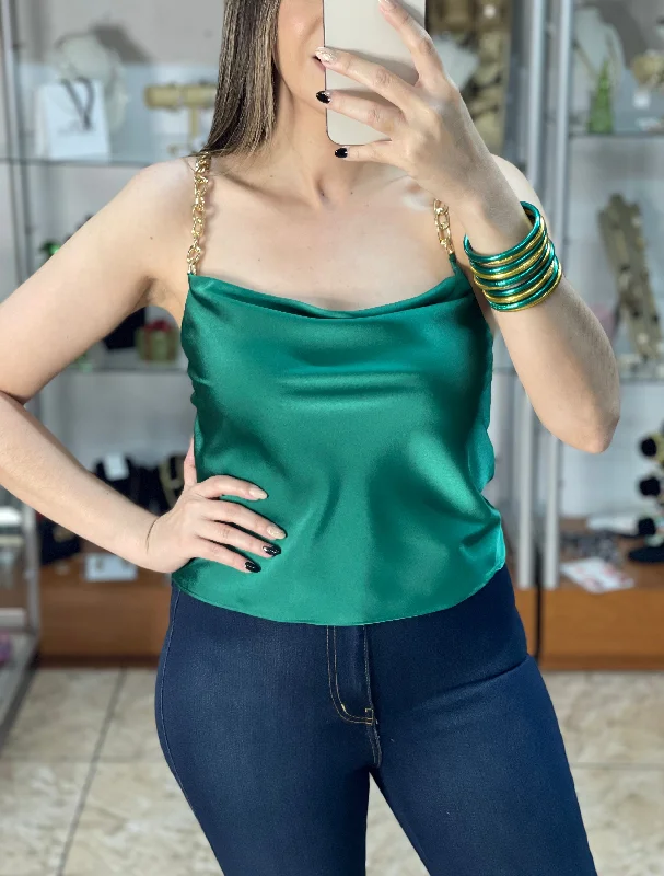 Price Slash Chain Straps Top