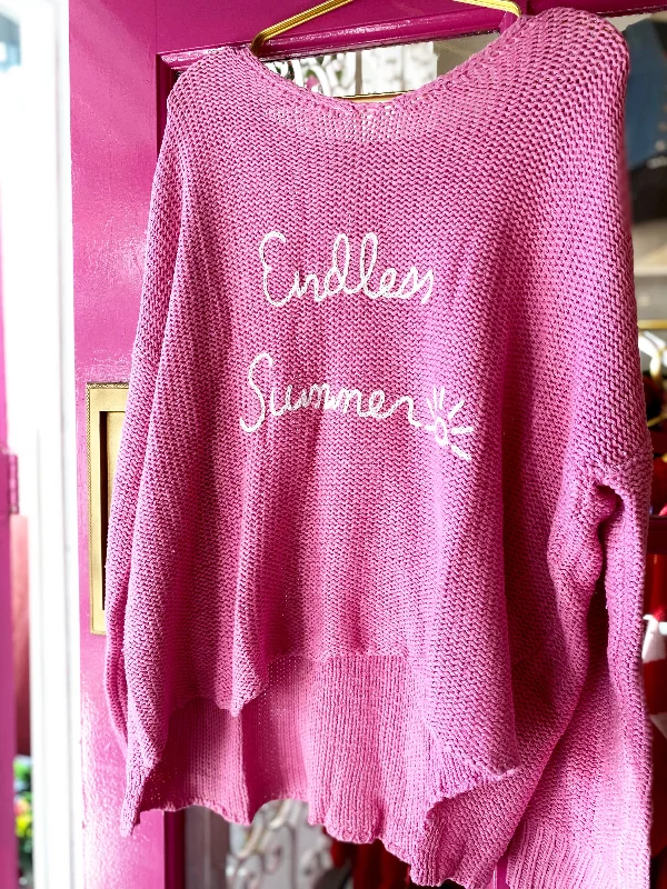 Huge Savings Endless Summer Crochet Knit Sweater