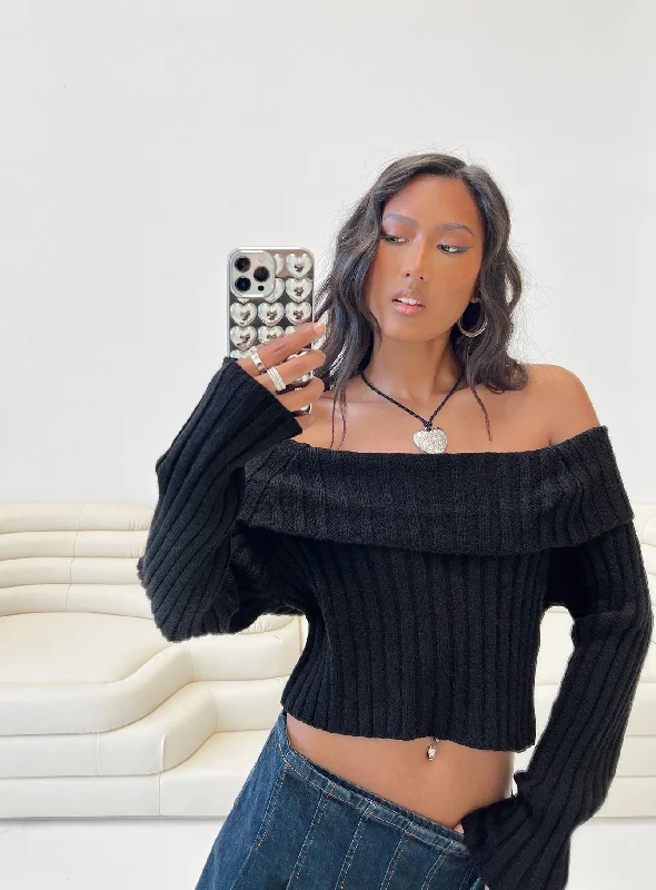 Early Access Rossetto Jumper Black