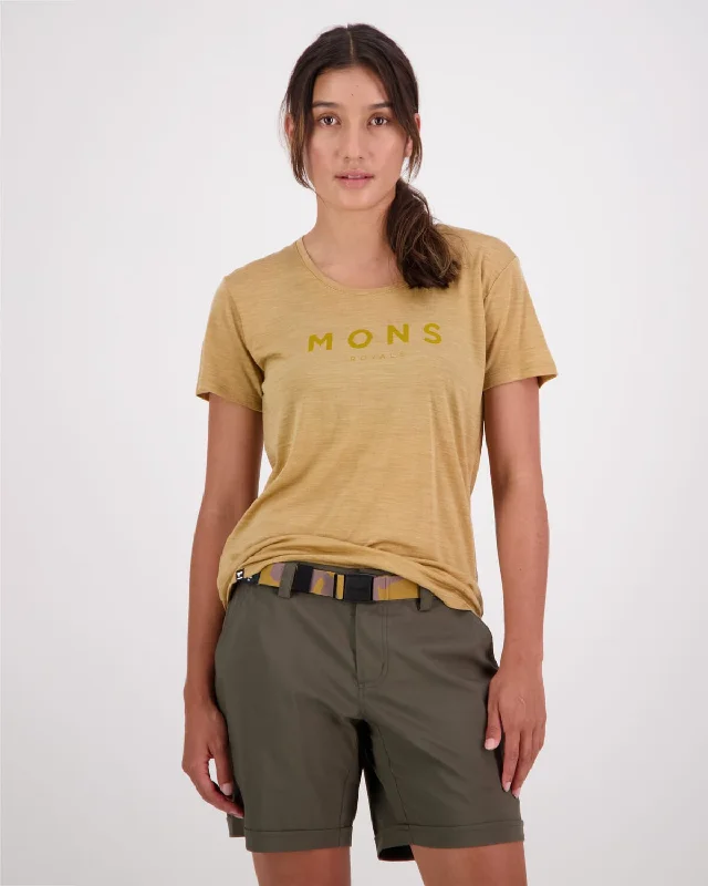 Deep Discounts Zephyr Merino Tencel™ T-Shirt - Smokey Cumin