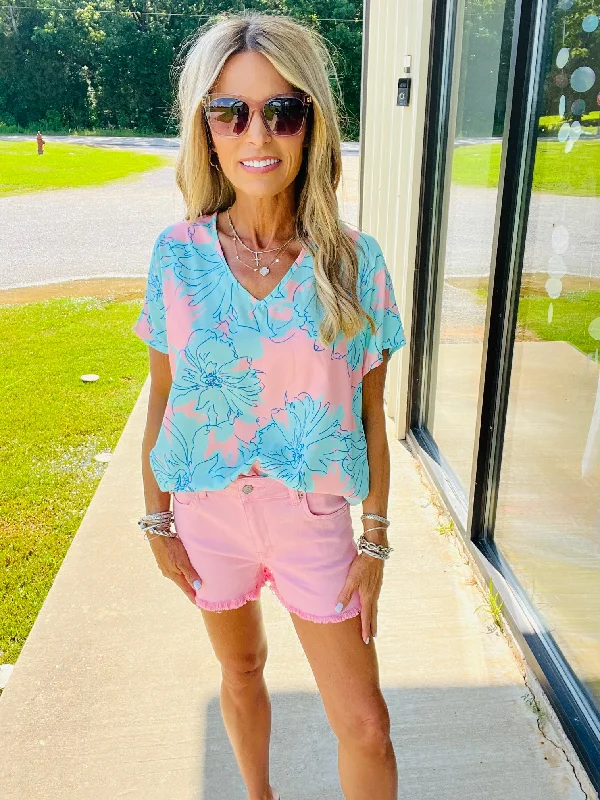 Today’s Deal AQUA WAVES TOP--FLASH SALE