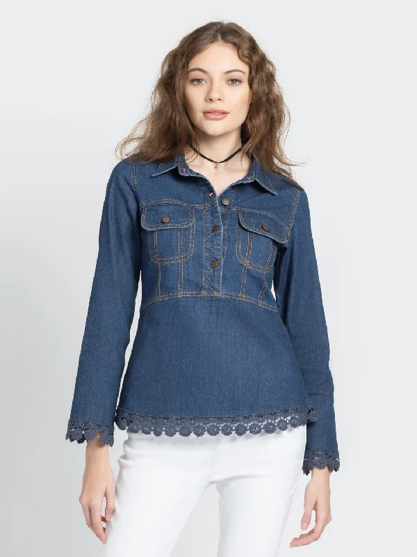 Francesca Denim Shirt