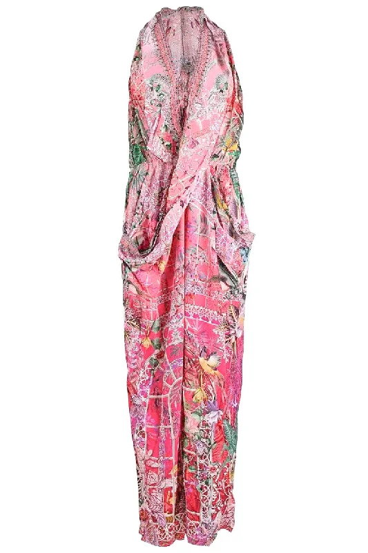 Don't Miss Draped Front Bodice Jumpsuit