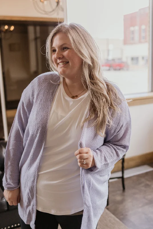 Weekend Offers That Amaze DORRIE CURVY OPEN FRONT LONG SLEEVE CARDIGAN 2 COLOR OPTIONS