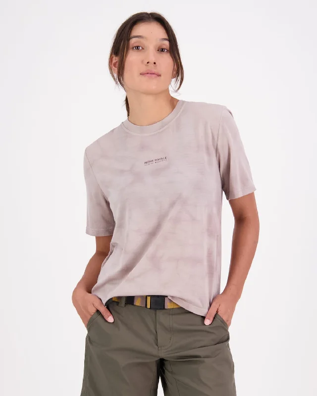 Weekend Deal Icon Merino T-Shirt - Cloud Tie Dye