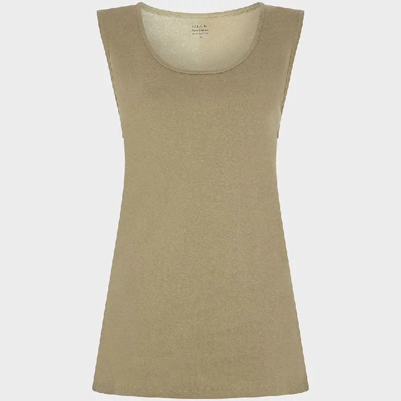 Weekend Discounts to Indulge In Ladies Desert Flower Crew Neck Vest