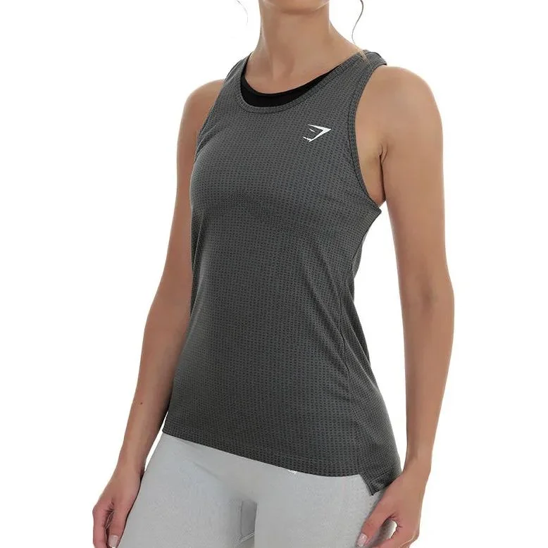 Overstock Gymshark Apex Womens Training Vest Tank Top - Grey