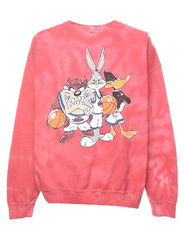 Weekend Savings Spectacle Looney Tunes Cartoon Sweatshirt - L