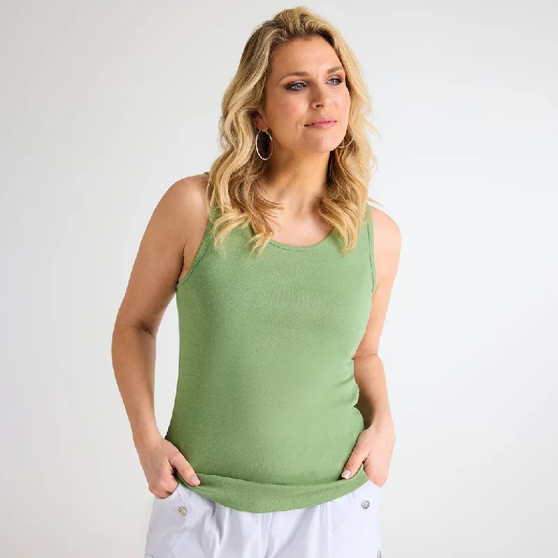 Weekend Specials to Cherish Ladies Watercress Crew Neck Vest