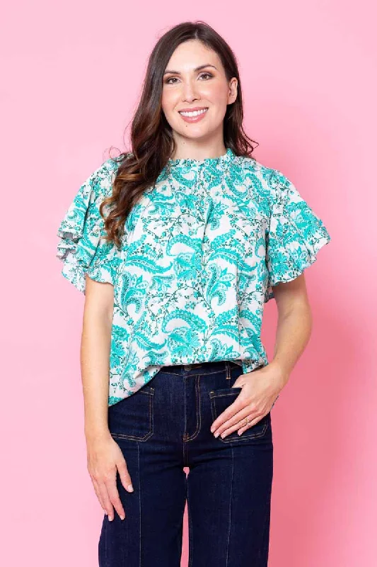 Weekend Offers That Tempt Savannah Blouse Paisley