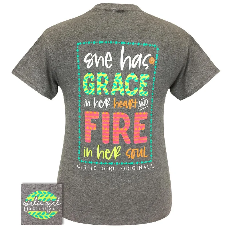 Price Drop Alert Grace and Fire-Graphite Heather SS-2239