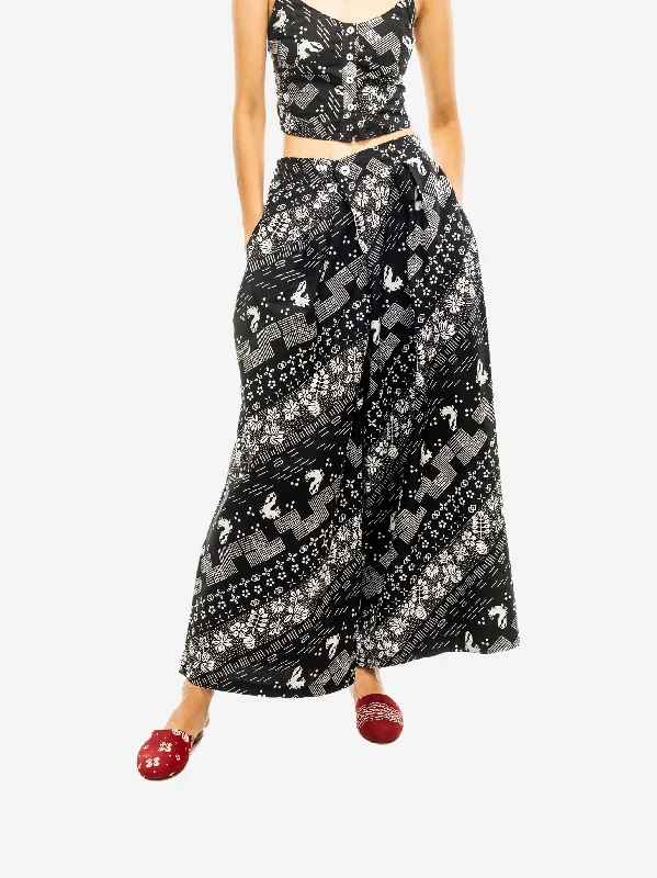 Weekend Steals Await "Tambal" - Two Buttons Maxi Pants