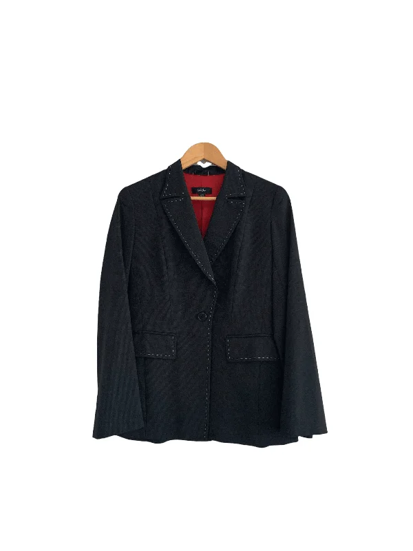 Value Deals Whistles Single Breasted Jacket Black UK Size 12