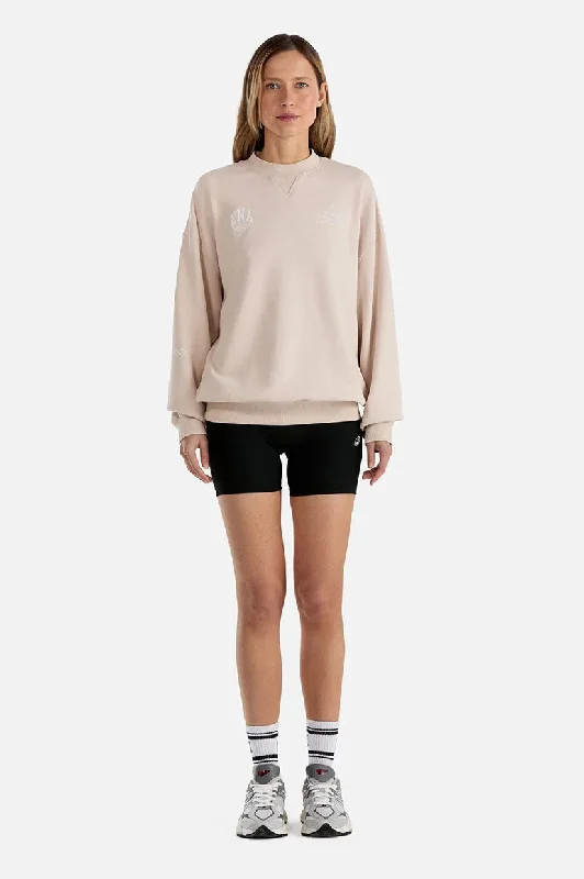 Closeout Ena Pelly Studios Sweatshirt - Alabaster
