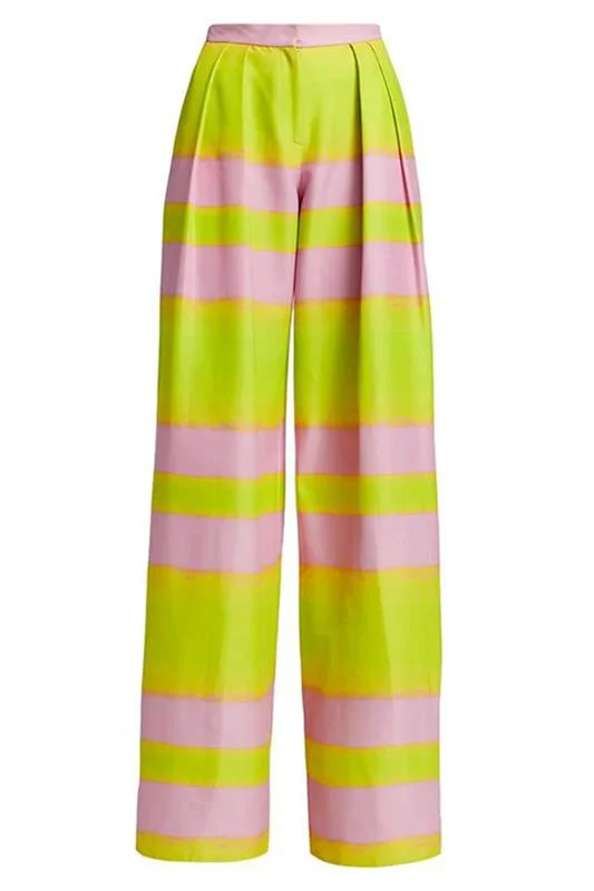 Pleated Wide Leg Pant