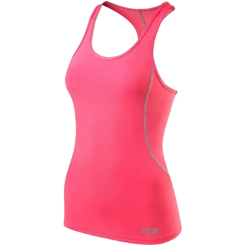 Great Deals TCA Pro Performance Womens Running Vest Tank Top - Pink