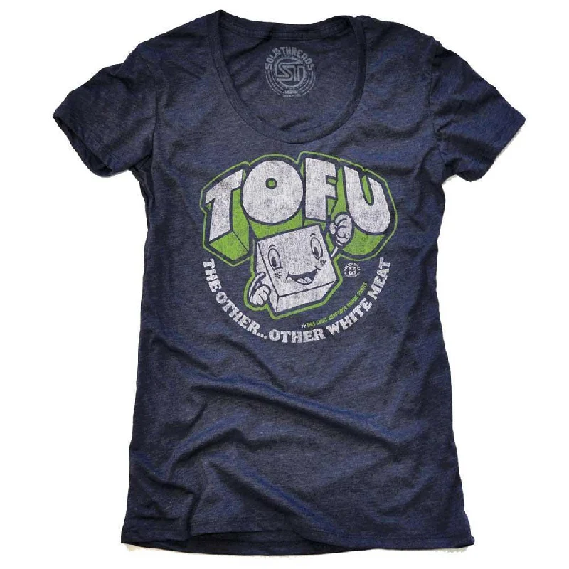 Women's Tofu, The Other Other White Meat T-shirt | Supports Animal Rights