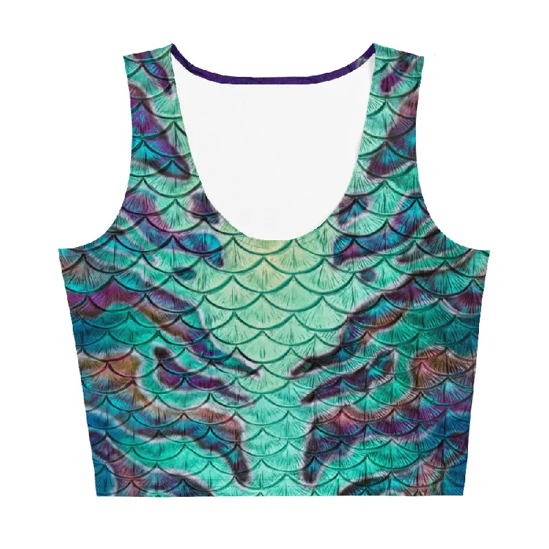 Weekend Deals That Excite Abalone Abyss Crop Tank