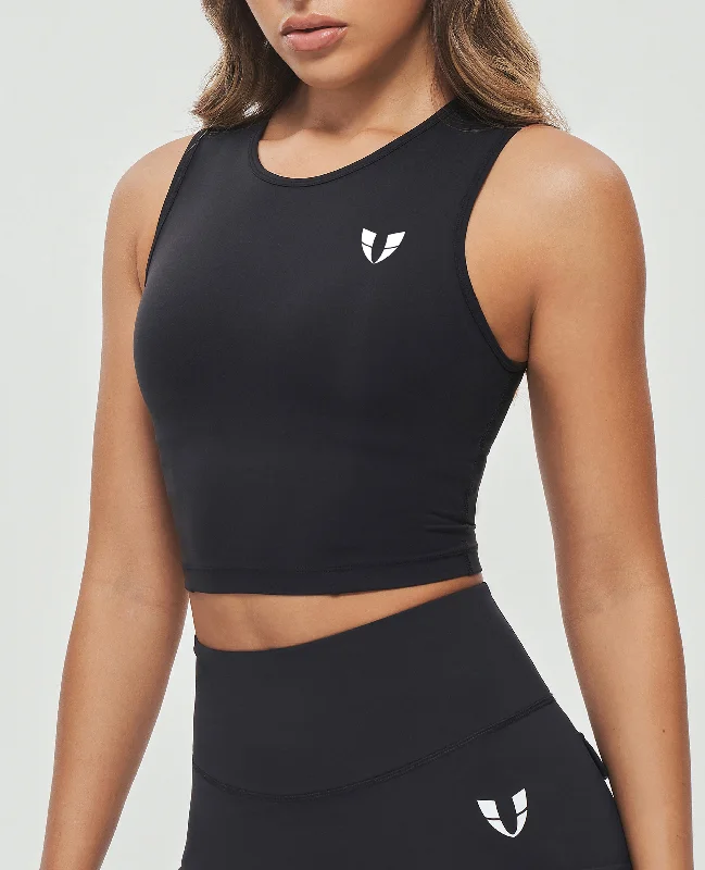 Weekend Deals You Can't Resist Seamless Athletic Tank - Black
