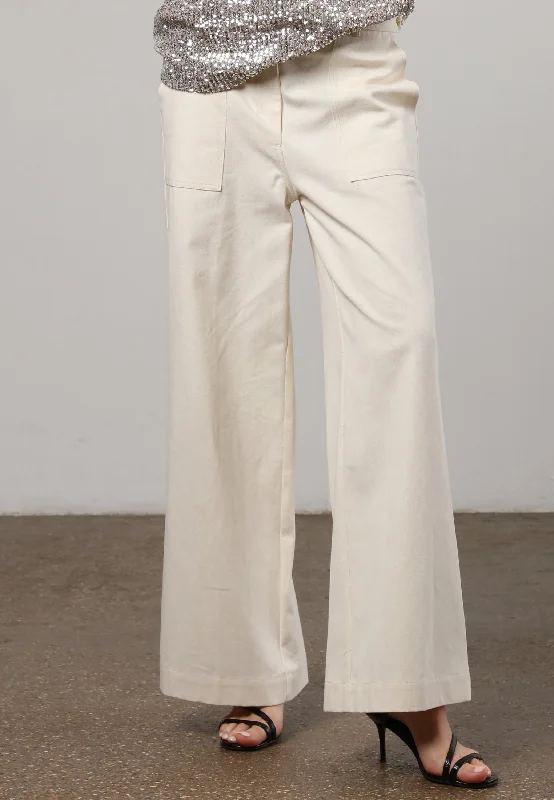 Early Access VISION TROUSERS OFF WHITE