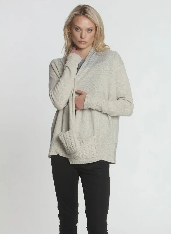 Weekend Discounts to Delight Claire Cardigan - Stone