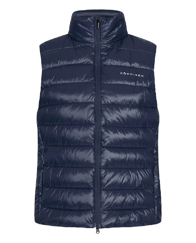 Act Now SIZE L - ROHNISCH Airlite Padded Vest Navy