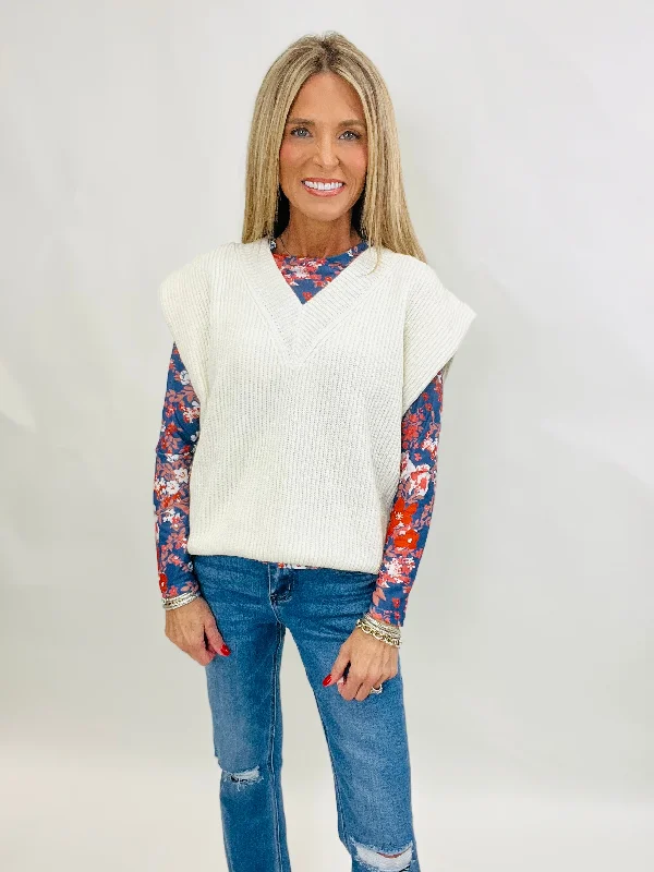 Exclusive Savings PROMISE ME SWEATER TOP-WHITE