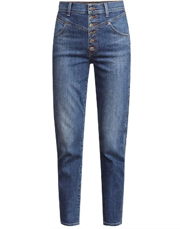 Don't Wait Ryleigh High-Rise Jean with Front Yoke