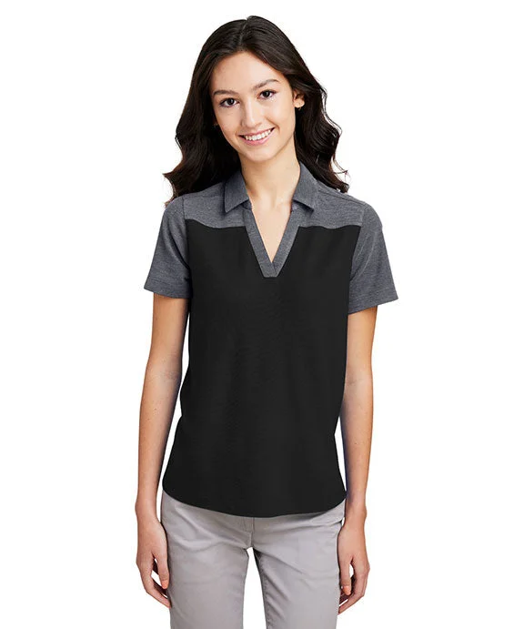 Exclusive Savings CE112CW - Core 365 Ladies Fusion ChromaSoft Colorblock Polo Shirt
