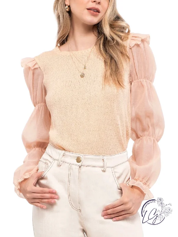 Big Deal Bold Moves Puff Long Sleeve