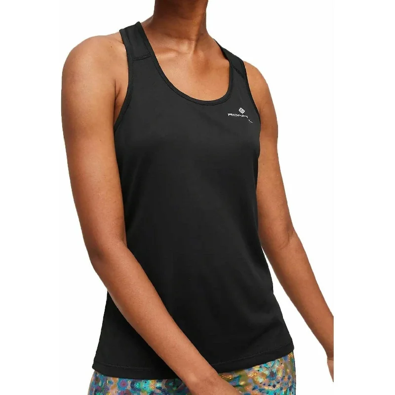 Super Savings Ronhill Core Womens Running Vest Tank Top - Black