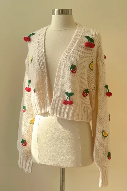 Great Deals Fruit Salad Cardigan