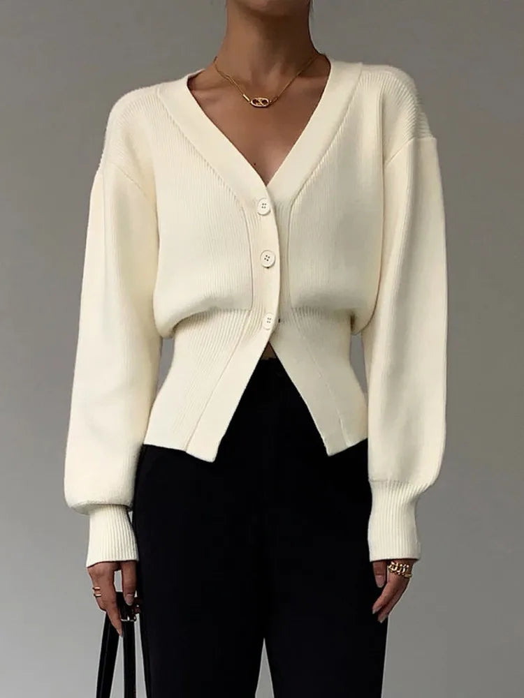 Get It Before It’s Gone Autumn Sweater Coat Casual Elegant Long Sleeve Knitted Cardigan