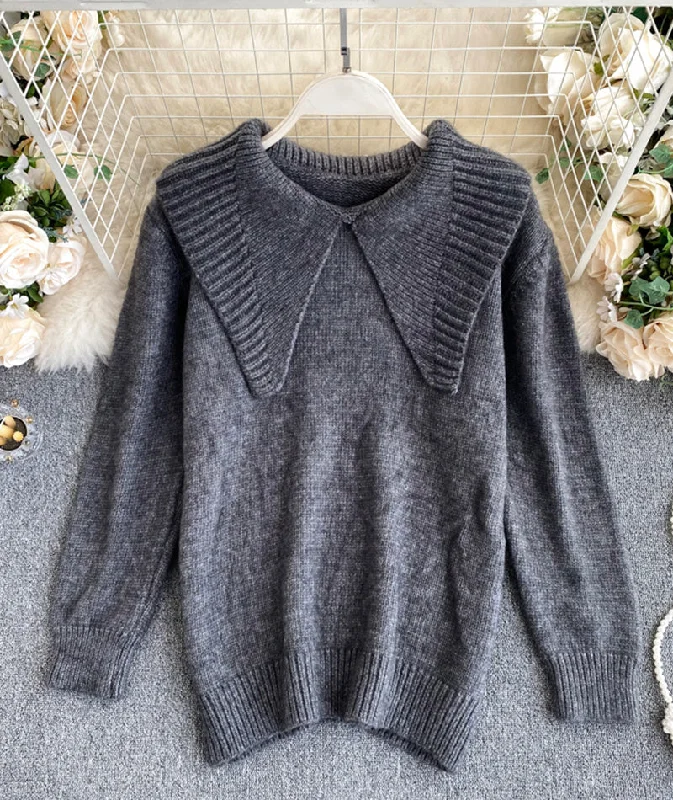 New Deals Lovely long sleeve sweater  089