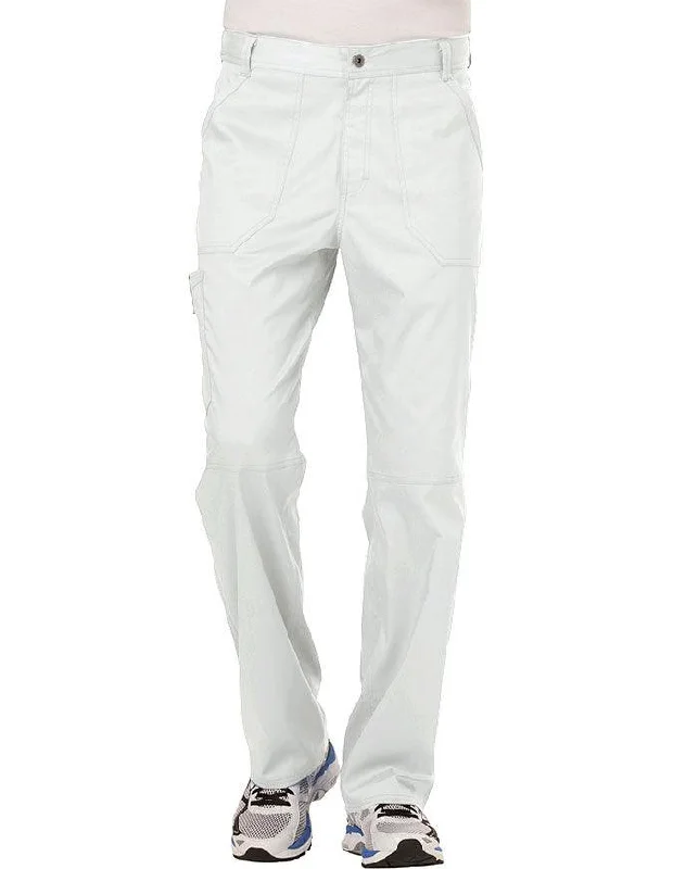 Shop and Save Cherokee Workwear Revolution Mens Fly Front Petite Pant