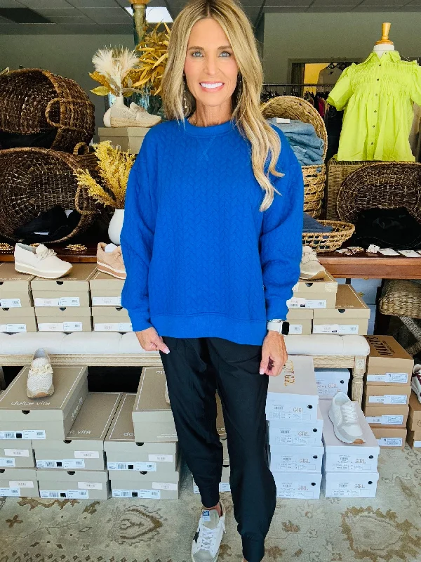 Sneak Peek Sale ALL BLUE SKIES PULLOVER TOP