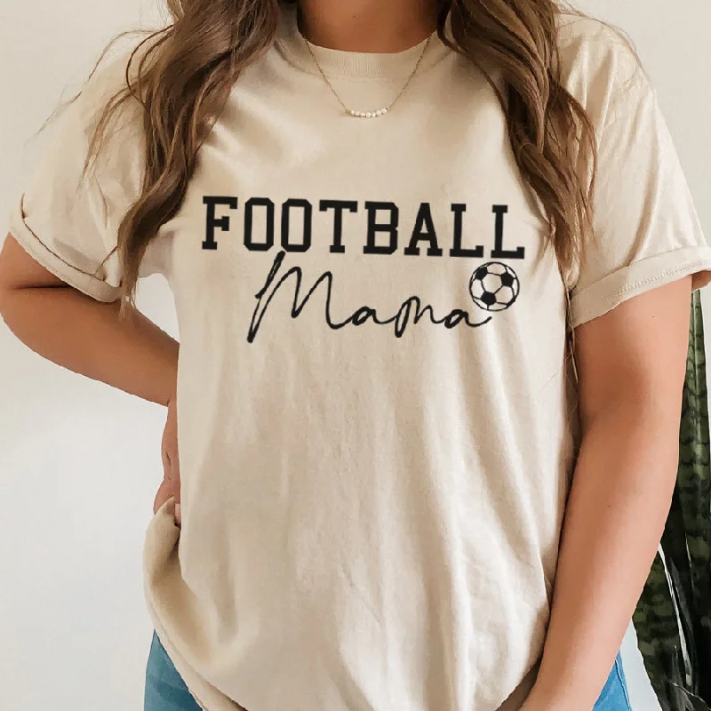 Hurry Up Mama & Fan- Football Mama Logo T-Shirt