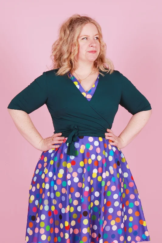 Weekend Bargains Galore Billie Ballet Wrap Siren's Swim