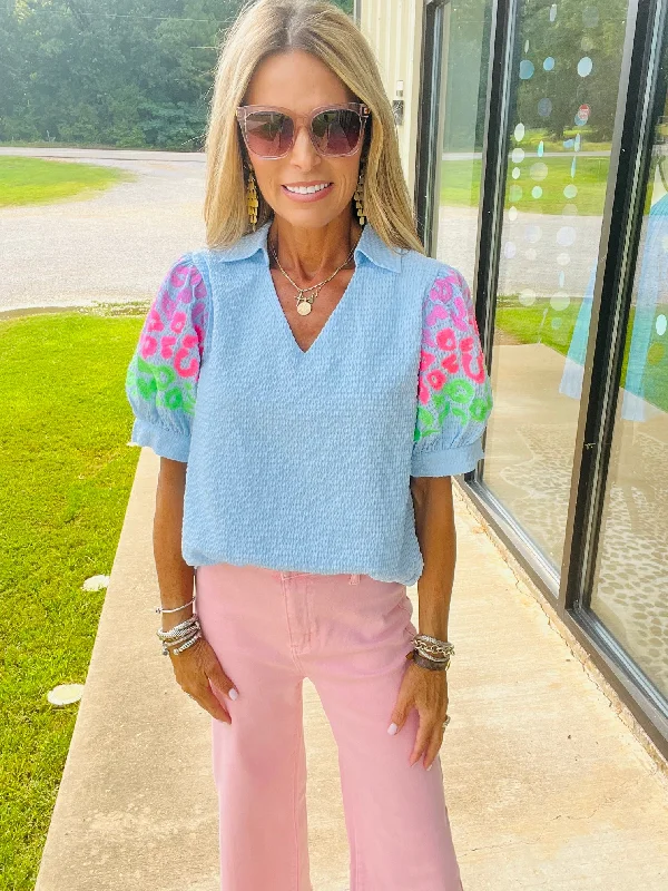 Weekend Deals That Spark POWDER WITH TEXTURE TOP—SUMMER SALE