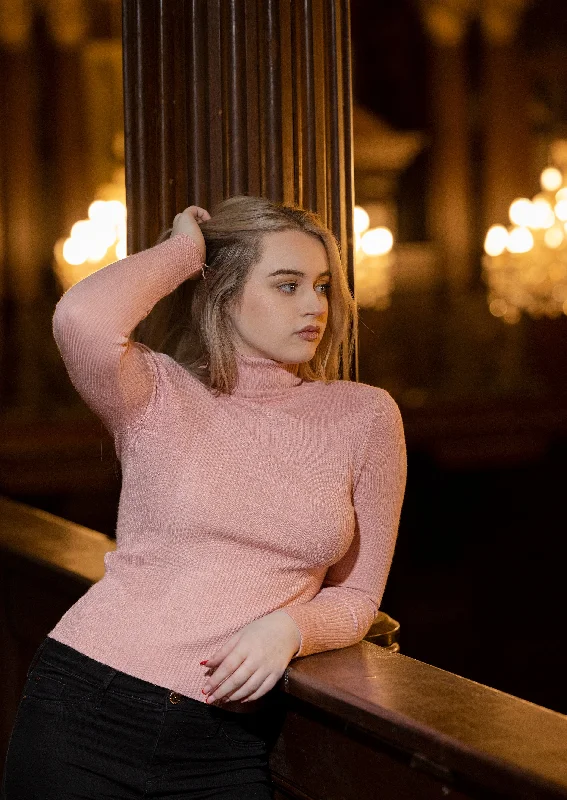 Weekend Bargains to Snag Blush High Neck Jumper