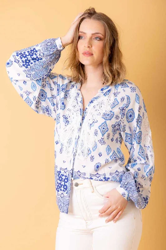 Sneak Peek Sale Dream Blouse Blue