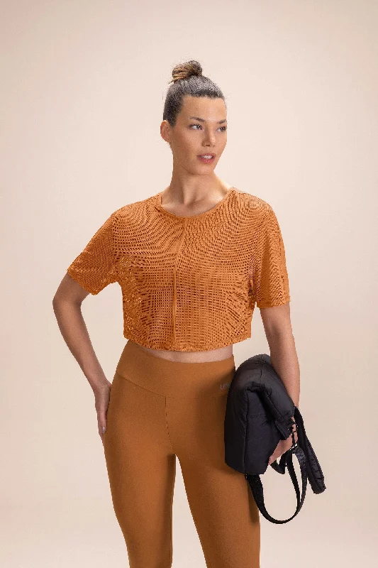 Extra Discount Bio Spot Cropped T-Shirt