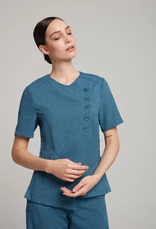 Take Advantage Valencia Faux Linen Tunic