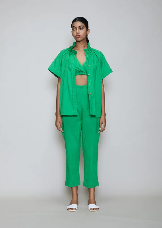 Weekend Extravaganza: Shop Now Tora Bralette 3 Piece Set Green