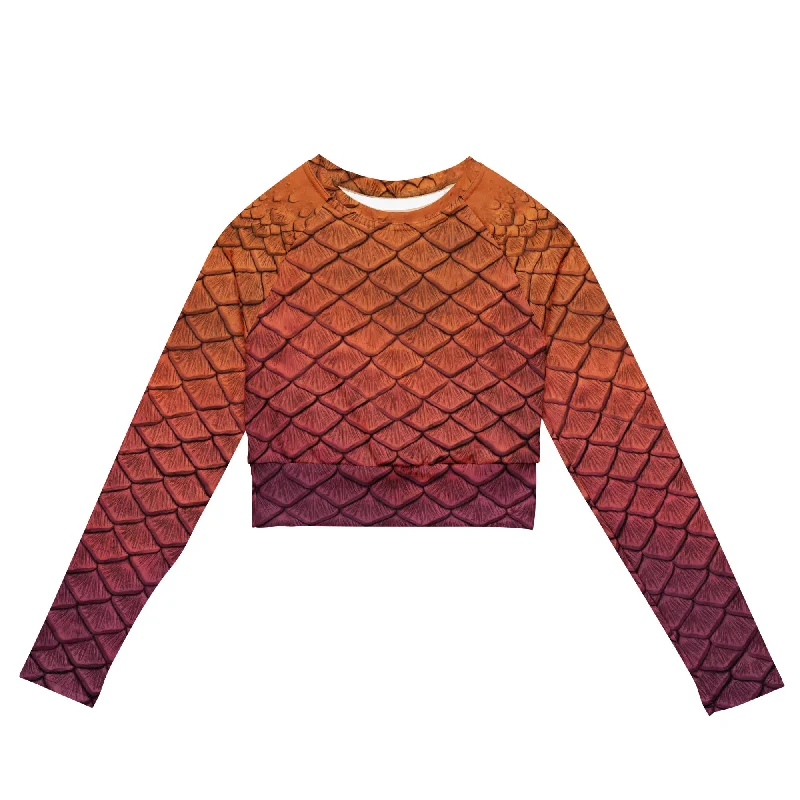 Unmissable Offer Harvest Moon Recycled Cropped Rash Guard