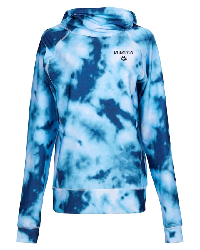 Shop and Save Nikita Womens Post Crew - Tie Dye