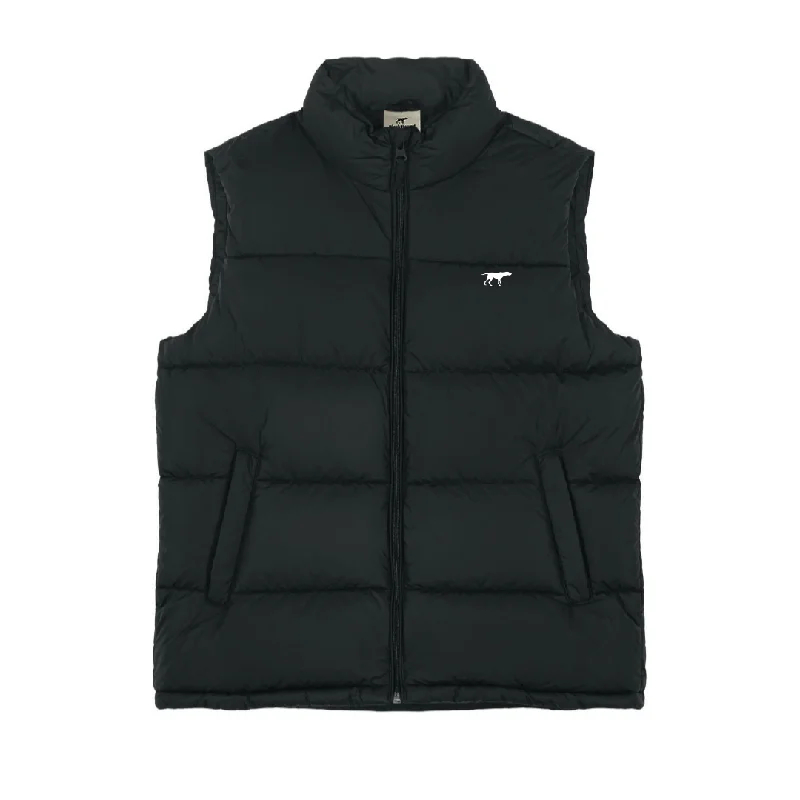 Season Finale Sale Black Hound Classic Unisex Puffer Gilet