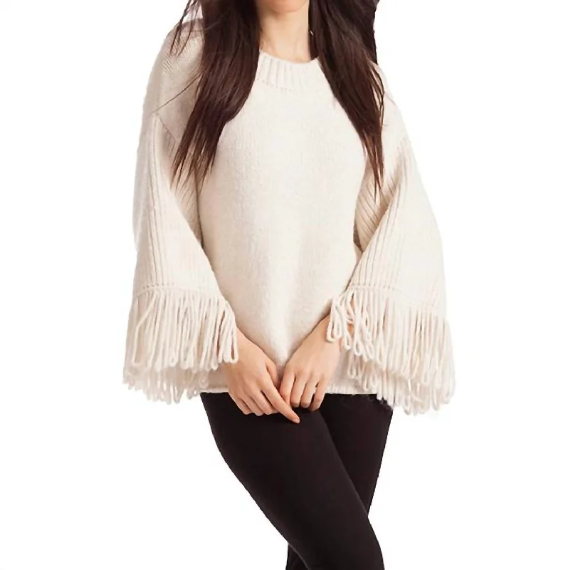 Weekend Bargains to Grab Amia Ribbed V-Neck Sweater In Ivory