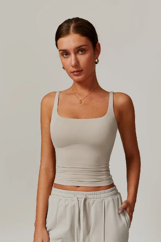 Extra Savings Ellie Sleeveless Top - Nude